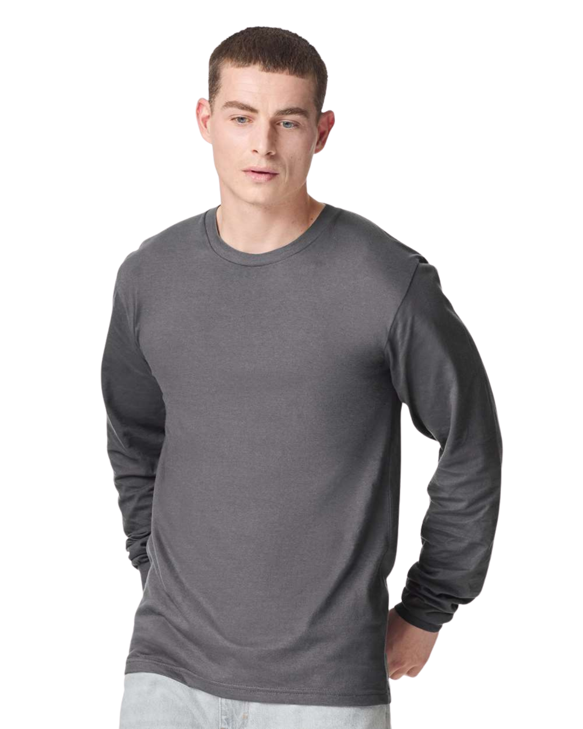 American Apparel_Fine Long Sleeve T-Shirt