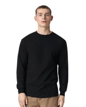 Heavyweight Cotton Long Sleeve T Shirt