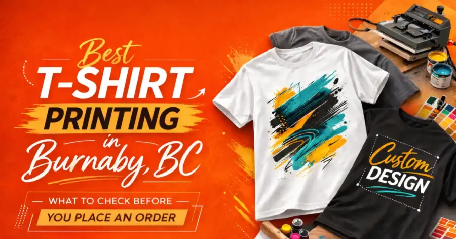 Best T-Shirt Printing Services in Burnaby – Practical Buyer’s Guide 2026