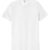 Allmade AL2100CA Unisex Organic Cotton T-Shirt in Bright White – front view