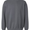 American Apparel RF496 Unisex ReFlex Fleece Crewneck Sweatshirt in Asphalt – front view