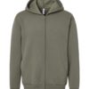 American Apparel RF497 Unisex ReFlex Fleece Full-Zip Hoodie in Lieutenant – front view