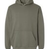 American Apparel RF498 Unisex ReFlex Fleece Hoodie in Lieutenant – front view