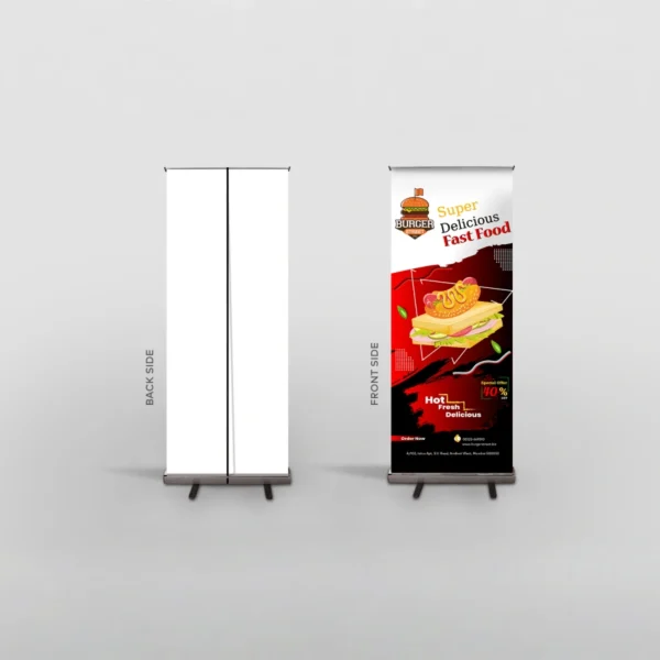 Standard Double Leg Stand Banners