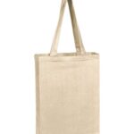 Canvas Promotional Tote Bag With Gusset