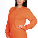 Unisex Cotton Long Sleeves Ringspun T-shirt