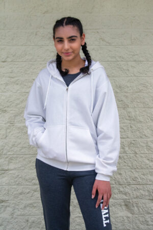 FLEECE FULL ZIP HOODIE. ATCF2600