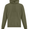 ATC ATCF2500 Everyday Fleece Hoodie in Military Green – front view