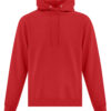 ATC ATCF2500 Everyday Fleece Hoodie in Team Red – front view