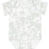 Rabbit Skins 4424 Infant Baby Onesies - Body Suits in Haze Tie Dye – front view