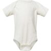 Rabbit Skins 4424 Infant Baby Onesies - Body Suits in Natural Heather – front view