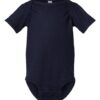 Rabbit Skins 4424 Infant Baby Onesies - Body Suits in Navy – front view