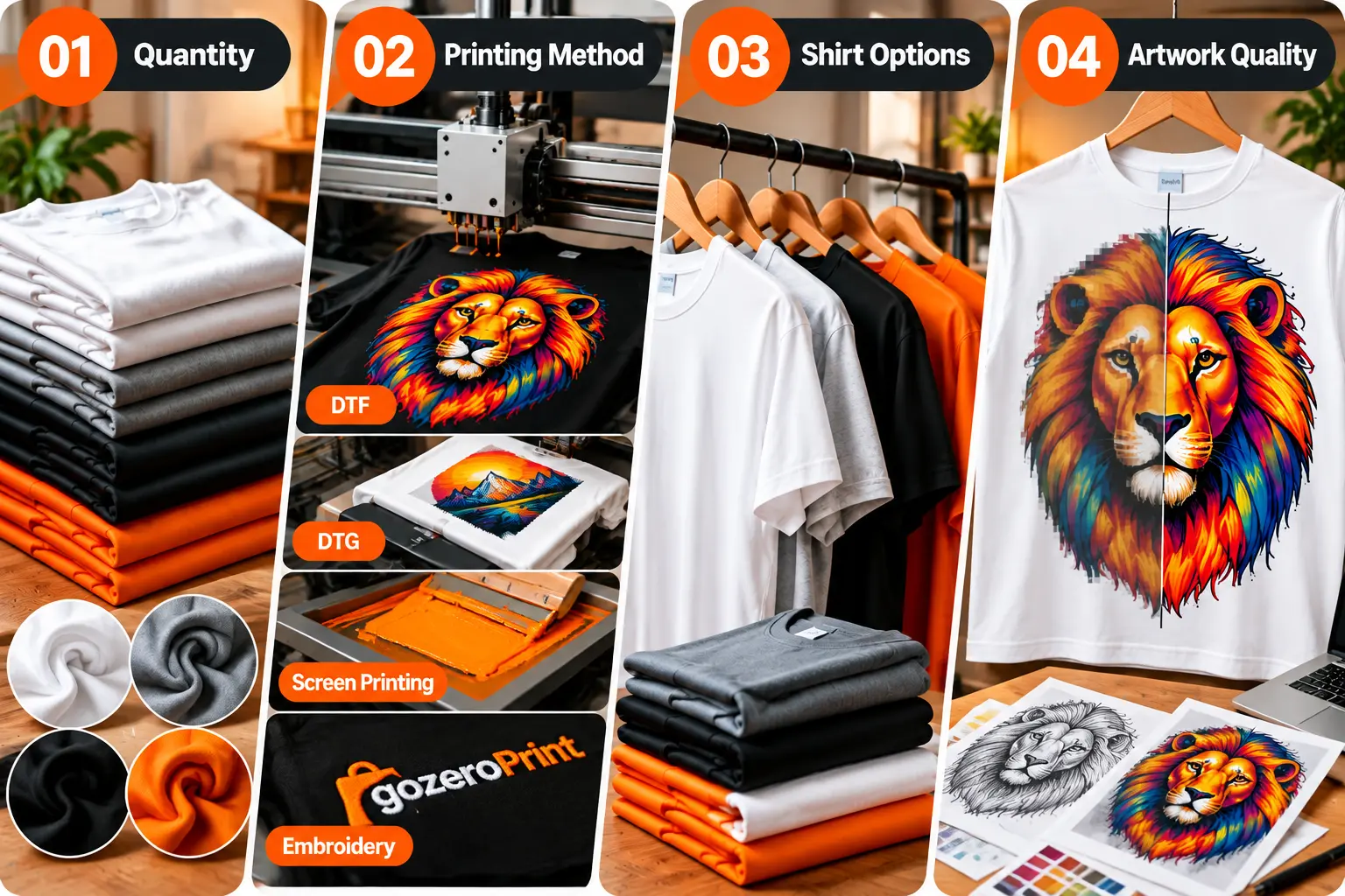 How Much Does Custom T-Shirt Printing Cost? A Complete Pricing Guide Ways to reduce custom T-shirt printing costs through quantity and printing choices
